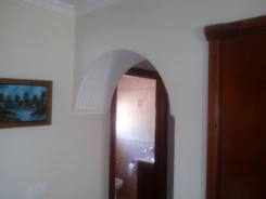 Arco de medio punto con escayola