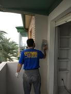 Remates de ventana con yeso